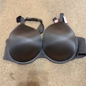 Cacique NWT 44D lace detail boost plunge bra